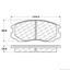 Disc Brake Pad Set CE 103.06020