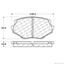 Disc Brake Pad Set CE 103.06350