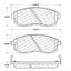 Disc Brake Pad Set CE 103.06530