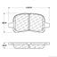 Disc Brake Pad Set CE 103.07410