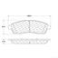 Disc Brake Pad Set CE 103.07570