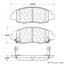 Disc Brake Pad Set CE 103.07640