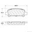 Disc Brake Pad Set CE 103.07700