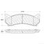 Disc Brake Pad Set CE 103.07850