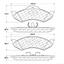 Disc Brake Pad Set CE 103.08200