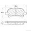 Disc Brake Pad Set CE 103.08280