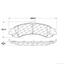 Disc Brake Pad Set CE 103.08340