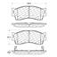 Disc Brake Pad Set CE 103.08890