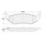 Disc Brake Pad Set CE 103.08980