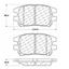 Disc Brake Pad Set CE 103.09300