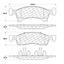 Disc Brake Pad Set CE 103.09340