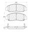 Disc Brake Pad Set CE 103.09590