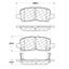 Disc Brake Pad Set CE 103.09990