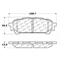 Disc Brake Pad Set CE 103.10040