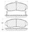 Disc Brake Pad Set CE 103.10890