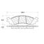 Disc Brake Pad Set CE 103.11580