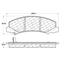 Disc Brake Pad Set CE 103.11590