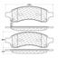 Disc Brake Pad Set CE 103.11690