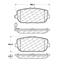 Disc Brake Pad Set CE 103.11800