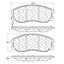 Disc Brake Pad Set CE 103.12640