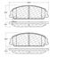 Disc Brake Pad Set CE 103.13510