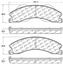 Disc Brake Pad Set CE 103.14110