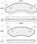 Disc Brake Pad Set CE 104.01230