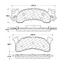 Disc Brake Pad Set CE 104.01530