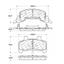 Disc Brake Pad Set CE 104.02890