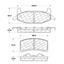 Disc Brake Pad Set CE 104.03770