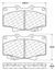 Disc Brake Pad Set CE 104.05021