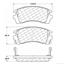 Disc Brake Pad Set CE 104.05090