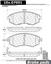 Disc Brake Pad Set CE 104.07001