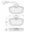 Disc Brake Pad Set CE 104.08772