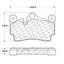 Disc Brake Pad Set CE 104.09780