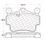 Disc Brake Pad Set CE 104.11350