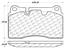 Disc Brake Pad Set CE 104.11650