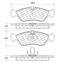 Disc Brake Pad Set CE 104.12290