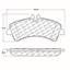 Disc Brake Pad Set CE 104.13180