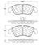 Disc Brake Pad Set CE 104.13221