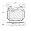 Disc Brake Pad Set CE 104.13720