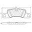 Disc Brake Pad Set CE 104.13901