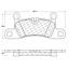 Disc Brake Pad Set CE 104.14530