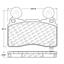 Disc Brake Pad Set CE 104.14740