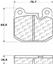 Disc Brake Pad Set CE 105.01740