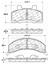 1990 Pontiac Optima Disc Brake Pad Set CE 105.02151