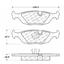 Disc Brake Pad Set CE 105.02790