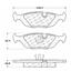 Disc Brake Pad Set CE 105.02790