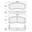 Disc Brake Pad Set CE 105.03830