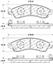 Disc Brake Pad Set CE 105.04120